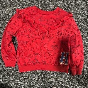 H&M Kids Hogwarts Red Shirt